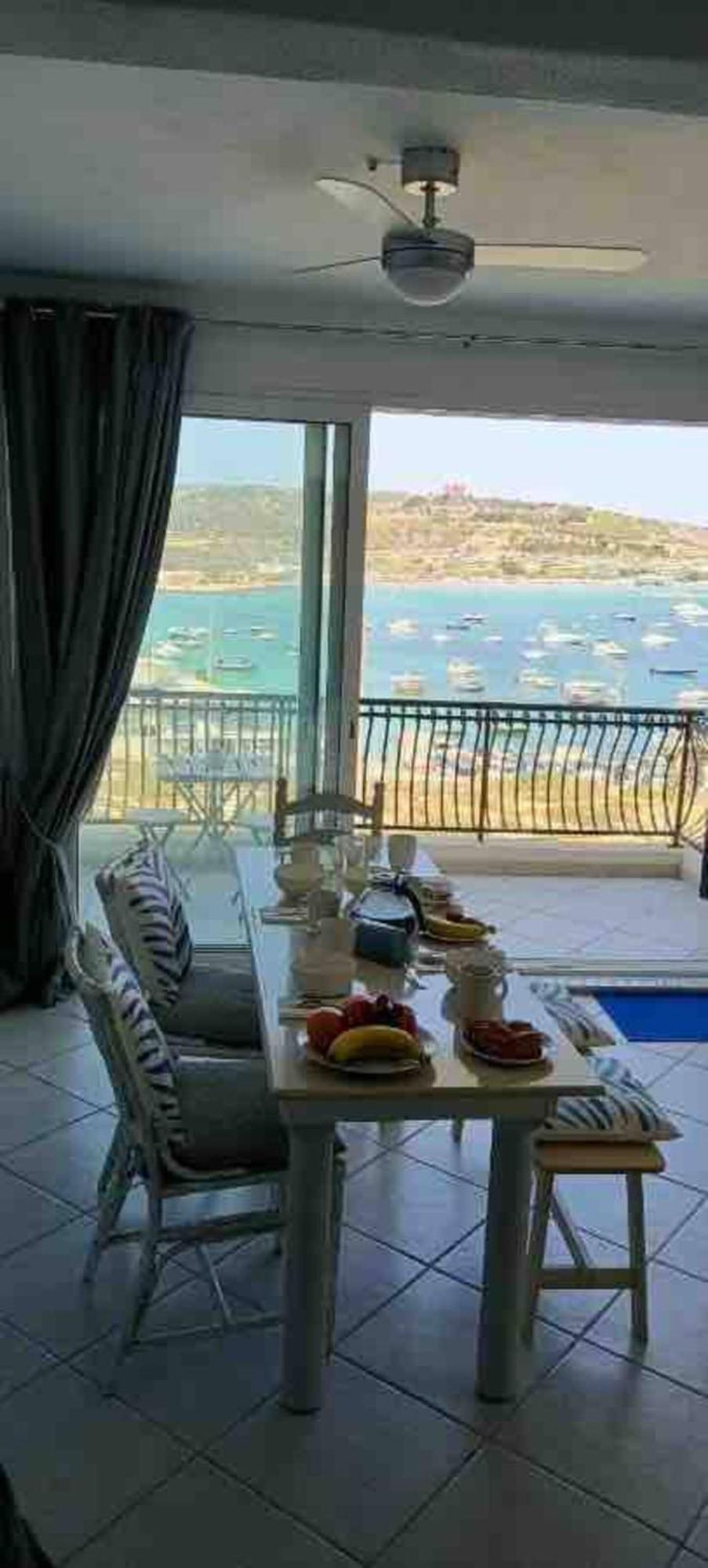 Mellieha Bay Seafront With Spectacular Views3Bed Apartamento Exterior foto